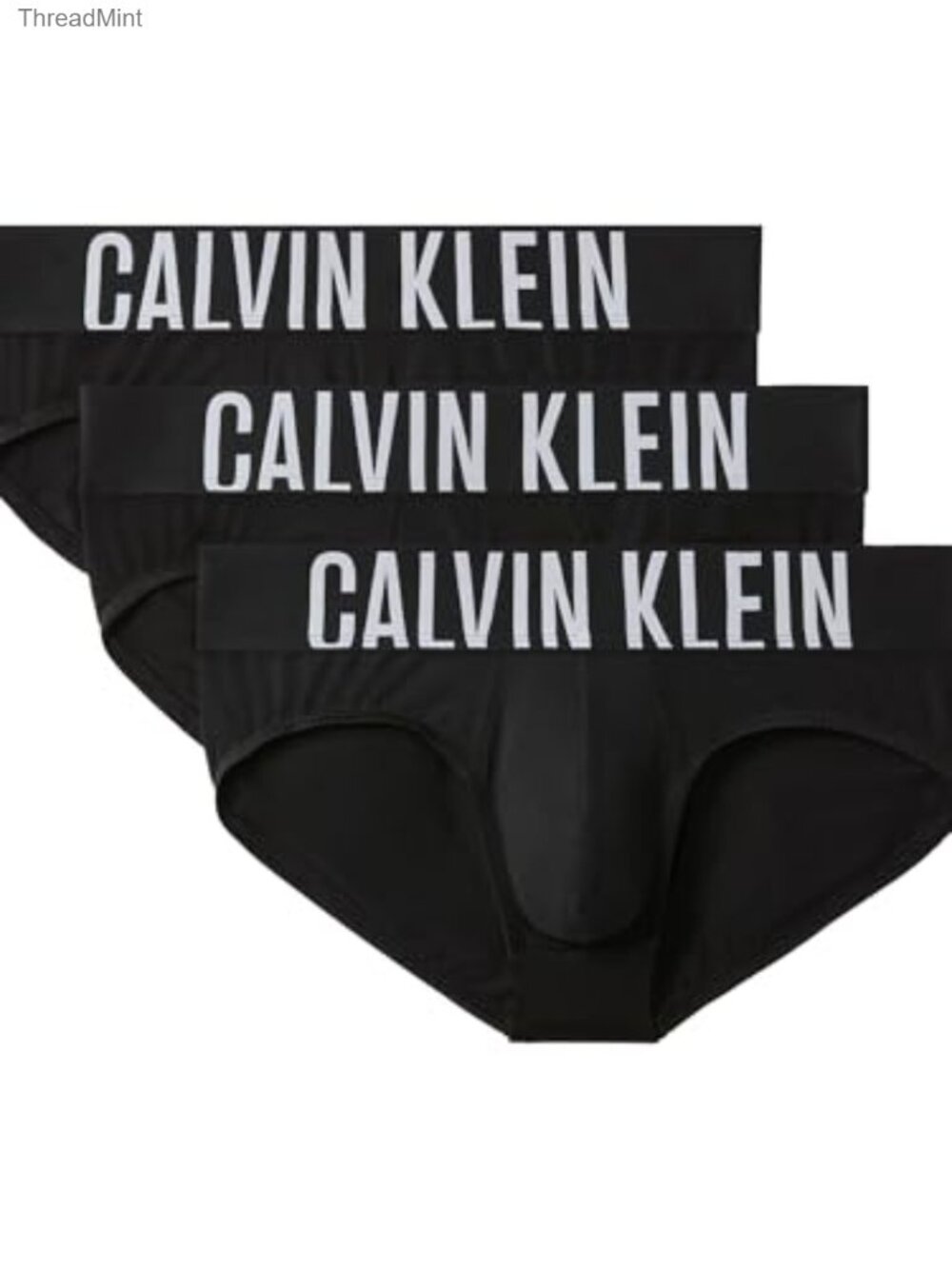 Intense Power 3-Pack Hip Brief Recycled Polyester Elastane Low Rise Support